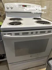  8 Electric stove and oven