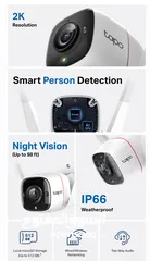  1 كاميره  خارجي TAPO_ Tblink خارجيه 2K wifi& mic بأقل سعر بالمملكه