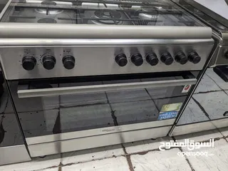  1 gas and electric cooker