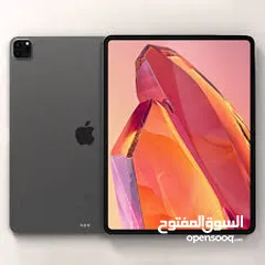  6 iPad Pro 12.9 إنش  الجيل الرابع  512GB  Wi-Fi  بطارية 86%