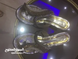  12 أحذية ستاتي  نظيفة