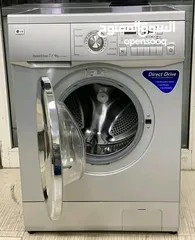  3 LG Brand Washer Dryer 7 / 4 kg combined