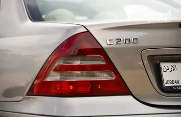  8 مرسيدس سي كلاس 200 بحالة الشركة Mercedes C200 Kompressor 2005