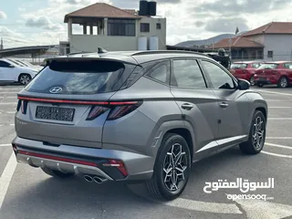  9 هونداي توسان N-Line    2023/ فل الفل بدون فتحة سقف بانوراما  فل مسكر