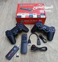  2 gaem tv stik للبيع بسعر جديده ولسا في الكرتونه بسعر 23 دينار
