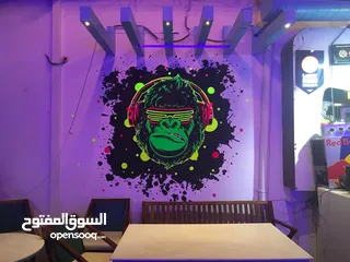  4 رسم لوحات وجداريات في جدة