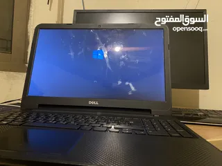  1 لابتوب dell للبيع مستعمل