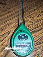  9 ن فحص  مؤشر  قياس نسبة الرطوبه و الملوحه و الحموضه و الضوء  في تربه الزراعه من خلال قضبين خز