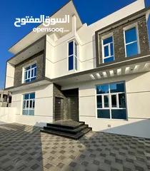  1 للبيع فيلا بواجهه مستقله المعبيله الجنوبيه حي العين خلف محطة نفط عمان