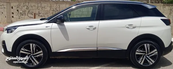  1 جيب بيجو 3008 Gt-line موديل 2020 ماتور 2000 تيربو ديزل لون مميز ابيض لؤلؤي