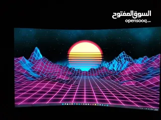  2 شاشة "27" Samsung Odyssey G5 استعمال خفيف وكفالتها شغاله