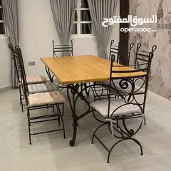  2 Dining table for 8 people