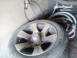  3 جنط كوشوك  بحالة جيدة