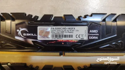  2 G.Skill Flare X DDR4 RAM 16GB 2x8GB