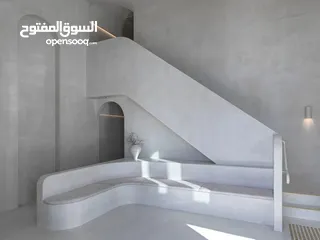 3 microcement walls and floor in dubai