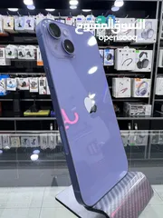  2 iPhone 14 Plus (256) GB ايفون 14 بلس مستعمل بحالة الوكالة غير مفتوح او مصلح نهائيا  وارد امريكي eSim