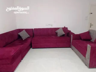  1 طقم كنب + كولر +مكنسة