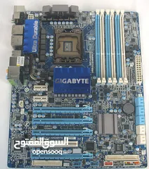  2 Motherboard x58A-UD3R gigabyte+8gb RAM kingston