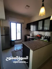  11 شقة ارضيه فخمة مفروشة للايجار في عبدون .. مع ترس مساحة(120م) //2نوم