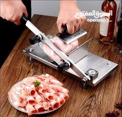  3 ماكينة تقطيع متعددة الاستخدامات  مناسبة لتقطيع اللحوم المجمدة، الدجاج، السمك، والخضار بكل سهولة