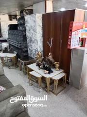  19 غرفه نوم كامله مع الفرشه وملحق وبنش قدام التخت جديد