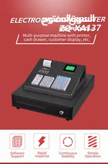  1 Electronic Cash Register ZQ-XA137 Zonerich ECR Series with keyboard by ZonerichTM
