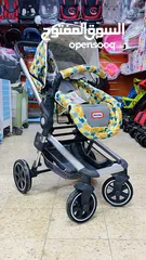  1 عرباية الدفع الشارع الاوروبية للاطفال ماركة little tikes الراحة والامان لك ولطفلك لدى island toys