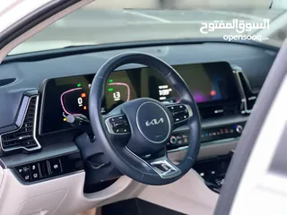  15 كايا سبورتاج /2022 فل بدون فتحة سقف  2x4 ///240Hp بنزين + كهرباء  ( Haybrid) 1600cc