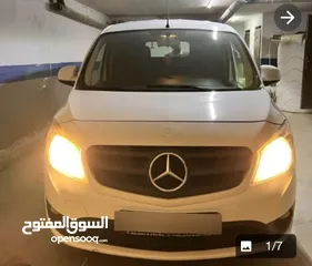  1 مرسيدس فان سيتان بحالة ممتازة 2014