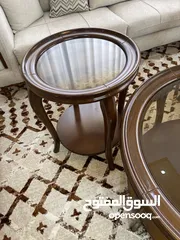  8 طاولة وسيطة دائرية  مع زاويتين