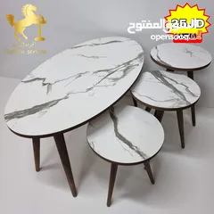  4 طاولات وسط نظام تركي  4 قطع     العرض لفتره محدوده سارع بالطلب