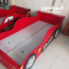  5 تخت اطفال شكل سياره