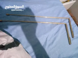  1 اسياخ نحاسيه للبحث عن المعادن والذهب الرجاء قراءة الوصف