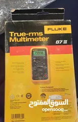  4 جهاز ملتيميتر fluke 87 iii