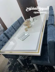  2 غرفة سفرة 8 كراسي