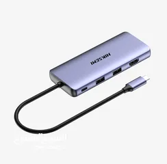  11 موزع USB HUB عالي السرعة 3.0 و 11 مدخل Hiksemi HUB 11 in 1 Port Type-C HUB SuperSpeed 3.0