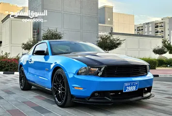  5 2012 Ford Mustang GT V8 (Gcc Specs / Panoramic Roof / Leather Seats / Telsa Design Screen)