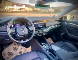  17 سكودا اكتافيا ستيشن /2020 اتوماتيك ماتور 2000 ديزل فل الفل  فتحة سقف بانوراما الشكل آلجديد