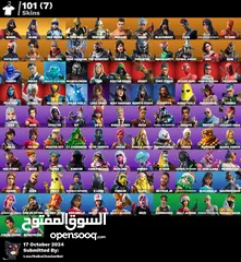  4 حسابات فورت للبيع  بأسعار ممتازة قرأت الوصف تحت