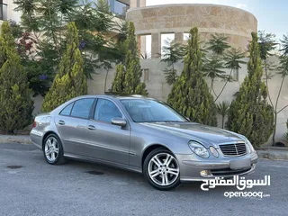  1 Mercedes E200 2004 ( Avantgarde ) Full option وارد الوكالة فحص كامل