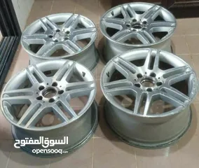  3 Mercedes rims AMG17 size for E350 or C350 corolla rims size 15 with cover & cover for Nissan Tida si