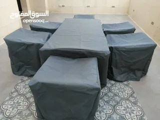  24 شوادر ومظلات خارجية واشرعة وبيرجولا وجميع مستلزمات التظليل الخارجي تنجيد مراجيح واطقم راتان