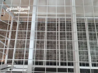  7 سرير حديد طابقين بحالة الوكالة