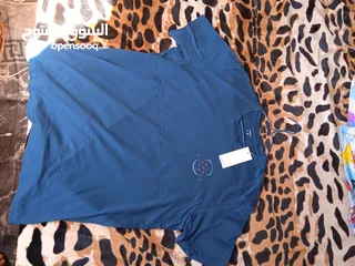  2 تيشرت خامه celio لونه ازرق مقاس XL