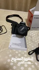  2 كاميرا كانون 2000D