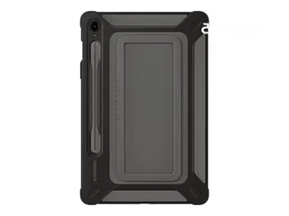 7 Samsung Outdoor RUGGED Cover for Galaxy Tab S9 FE سامسونج كفر تابلت ضد الصدمات