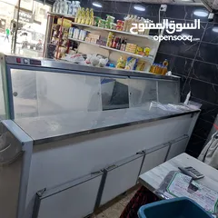  3 عده محل البان واجبان ومجمدات والمحل للظمان اولايجار