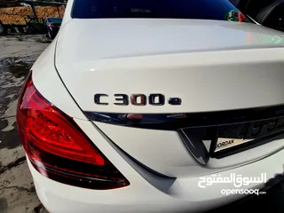  2 مرسيدس بنز C300e هايبرد ـ plug in  وارد المانيا مالك أول من المانيا