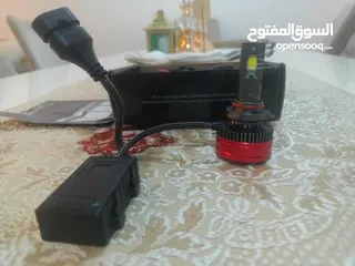  12 لمبات LED بقوة 160000 لومن و280 واط عالي واطي .