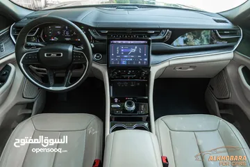  17 Jeep Grand Cherokee 2022 Limited Plug in hybrid 4xe  السيارة بحالة ممتازة جدا و قطعت